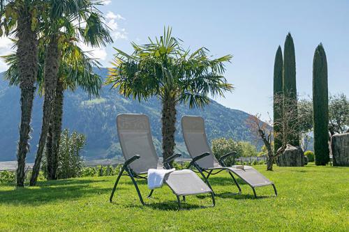 Relax on our comfortable sun loungers