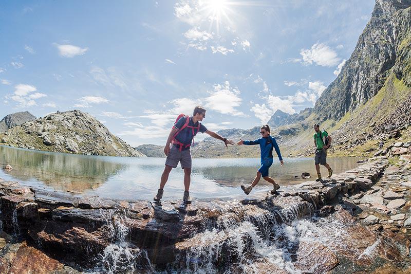 Escursione ai laghi di Sopranes