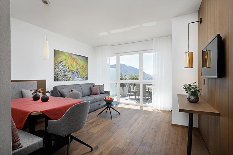 Wohnraum mit Terrasse: Panorama Silence de luxe C2